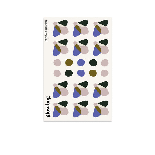 Reflektierende Glowbug Sticker auf Stickerbogen – Design in Originalbug Edition